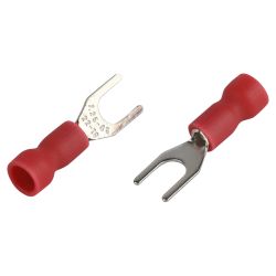 Наконечник вилочный ЭРА NO-225-120 НВИ 1.5-4 с изолированным фланцем (упаковка 50 шт.) | Наконечники слаботочные