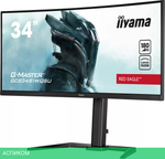 Игровой монитор Iiyama G-Master Red Eagle Curved GCB3481WQSU-B1
