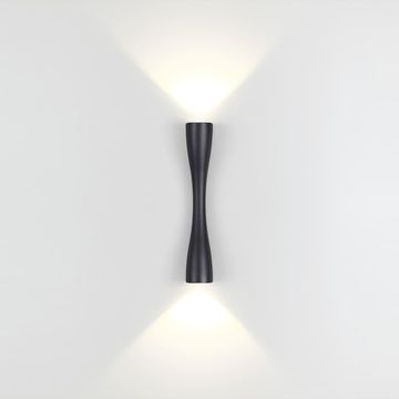 Настенный светодиодный светильник 4291/10WL черный Anika Odeon Light