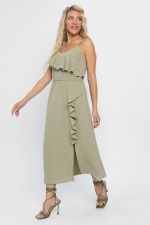 Сарафан Вечер в Сорренто (хаки) П15475-7М LT Collection