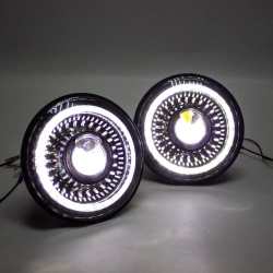 Фары Нива 4х4/Легенд в стиле Jeep Wrangler III