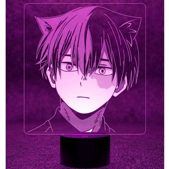 3D лампа Моя геройская академия. Шото Тодороки