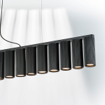 718137 Люстра ROMA 13х28W GU10 (led) ЧЕРНЫЙ