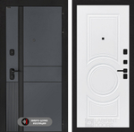 Входная дверь Лабиринт EVOLAB - 23 Белый софт