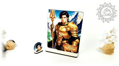 Мужской аватар Человек Воин для настольных игр, ДНД