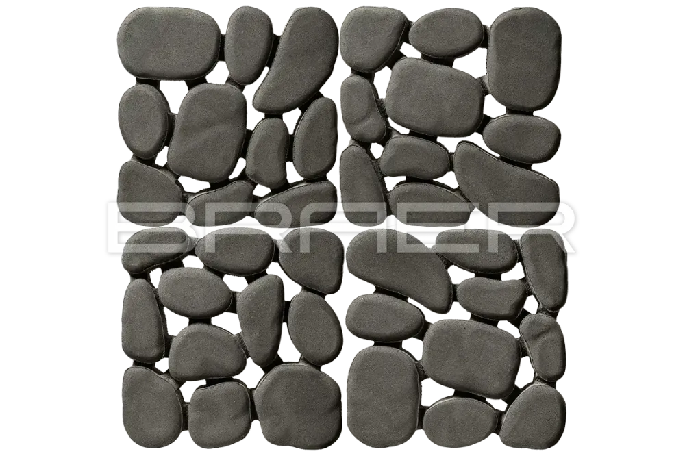 Газонная решётка Braer Грин Галет, Серый, h=80 мм