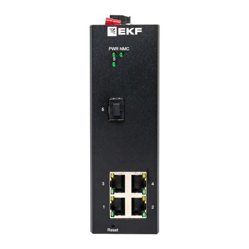 Коммутатор промышленный управляемый EKF TSX-ML2-1GX/SFP-4GTP