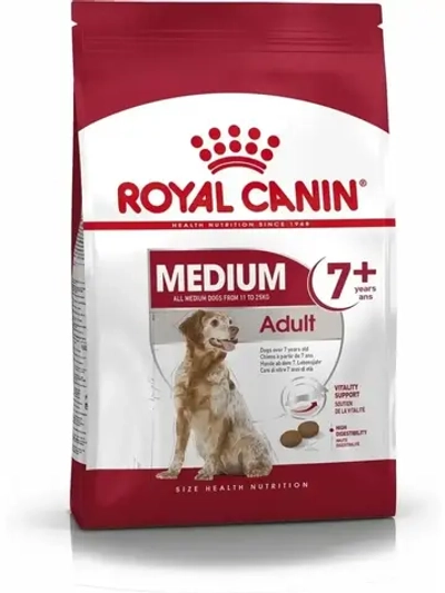 Royal Canin Medium Adult 7+ (Роял Канин Медиум Эдалт 7+) для средних пожилых собак (от 7 лет)