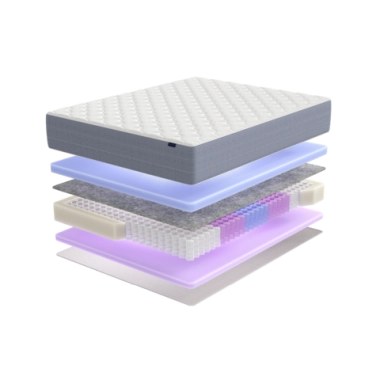 Матрас BuyBest, 22 см, средняя жесткость, независимые пружины