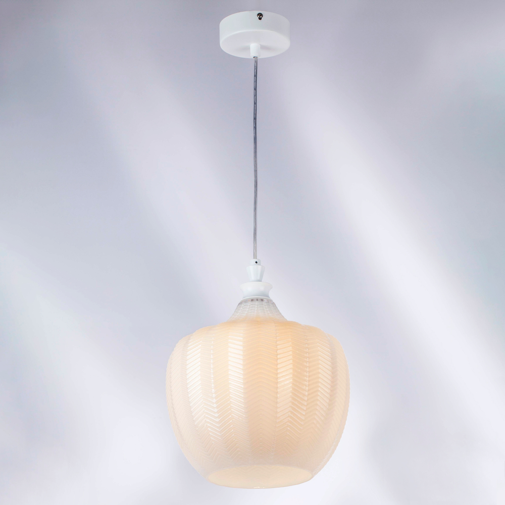 793126 Люстра ROCCO 1х6W (led) E27 БЕЛЫЙ