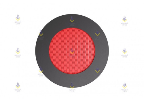 Круглый батут Ø160 (прыж. пов. Ø91) красный