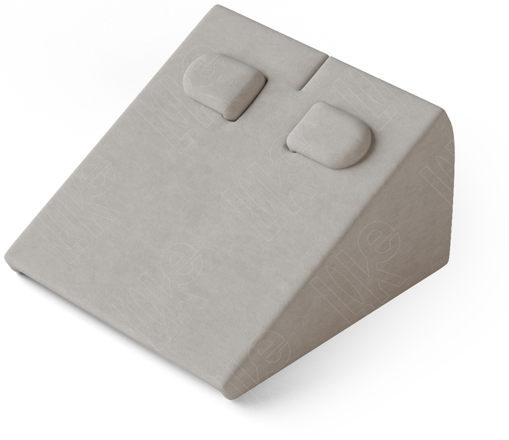 Вкладыш 03/стойка/для серег/2 язычка/прорезь для нитки