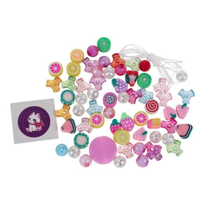 Набор д/создания браслетов "Милые зверюшки" BRAC-111380 (Мультиарт)