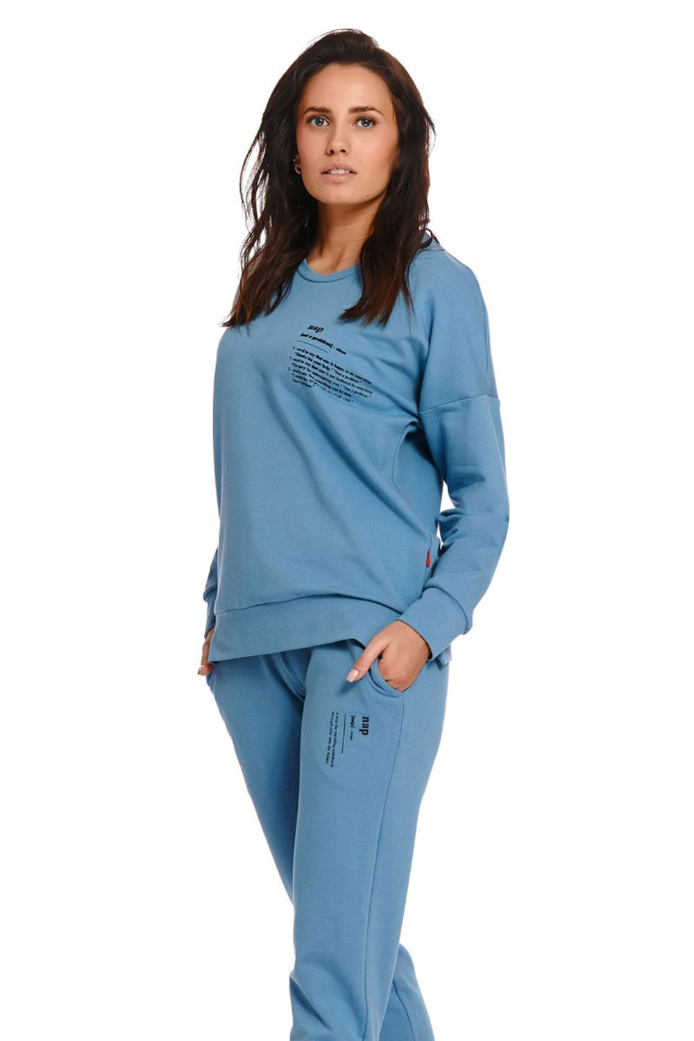 Джоггеры с карманами и поясом на резинке (Размер: M) (Цвет: кофейный)