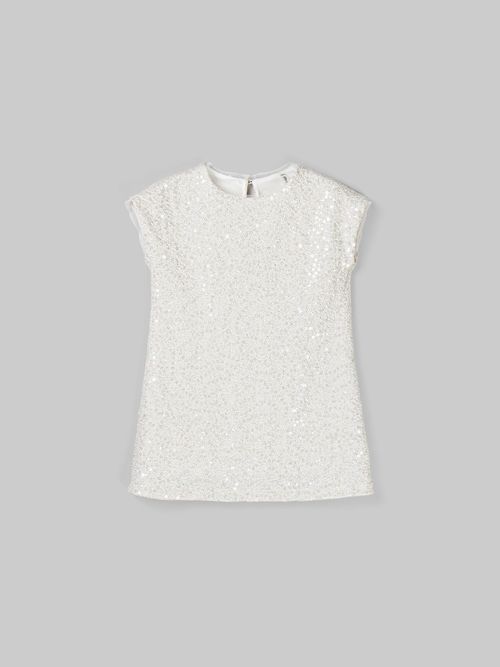 Платье с пайетками 