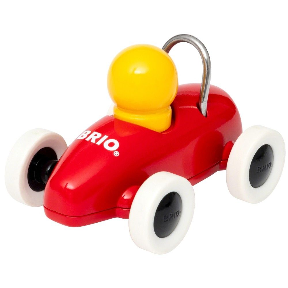 Brio - Красная гоночная машинка Auto Pull and Release 30306 / артикул   30306 D  / GTIN 7312350303063