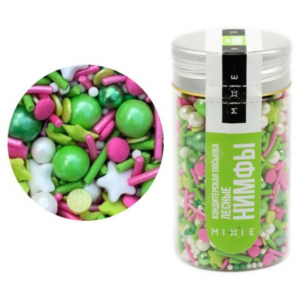 Посыпка кондитерская Лесные Нимфы 50 г MIXIE