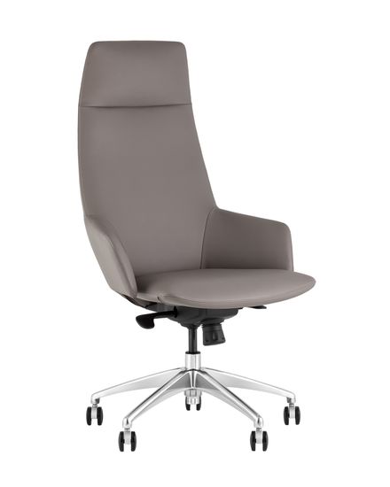 Кресло руководителя TopChairs Bow серый