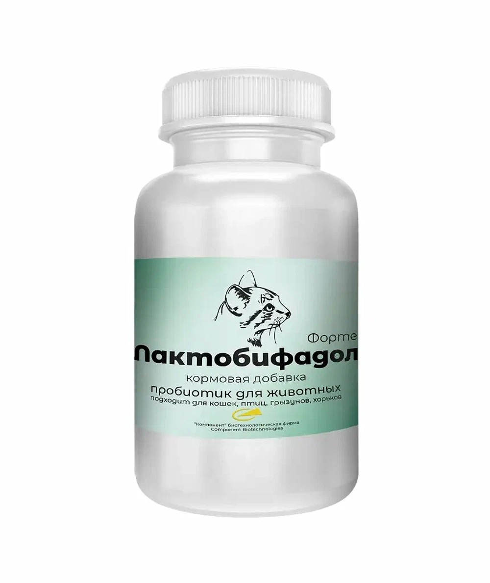 ЛАКТОБИФАДОЛ ФОРТЕ Пробиотик для кошек, 50 г