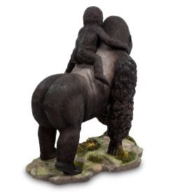 Veronese WS-714 Статуэтка «Горилла с детенышем»