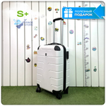 Маленький чемодан LUIYDA, Белый, S+