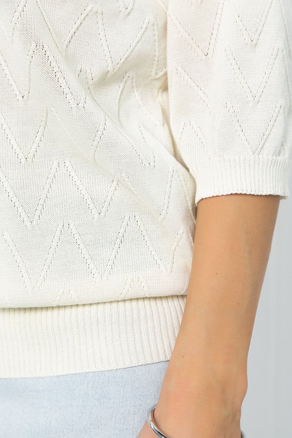 Блуза Капель (молочная) Б12836-18М LT Collection