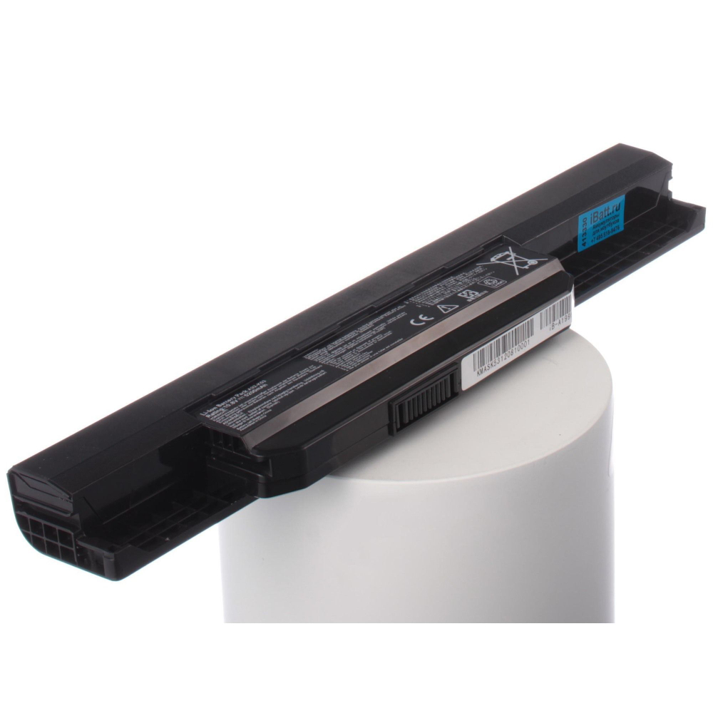 Аккумуляторная батарея iBatt 5200 mAh для ноутбука Asus A32-K53, A41-K53