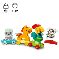 LEGO DUPLO — Первый поезд с животными (10412) / артикул   10412  / GTIN 5702017567396