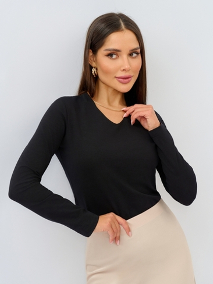 Лонгслив ЛНкл-080/черный