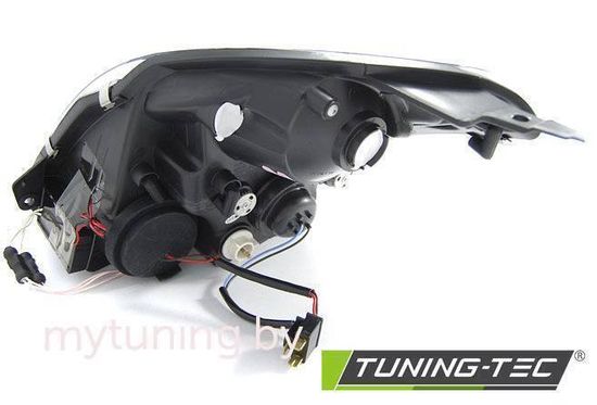 Передние фары Angel Eyes для Suzuki Swift II (05-10) CCFL Black