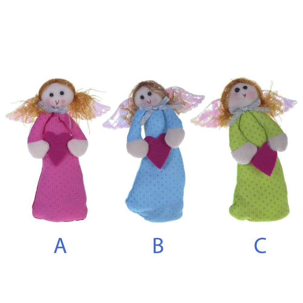 GAEM Игрушка набивная "Девочка-Ангел", L10 W6 H21 см, 3в.