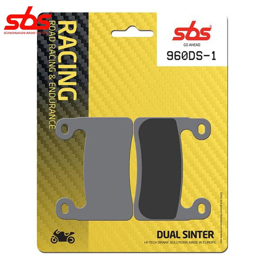 SBS 960DS-1 тормозные колодки передние