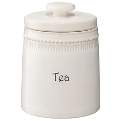 Банка для чая белого цвета Kitchen Spirit 820мл