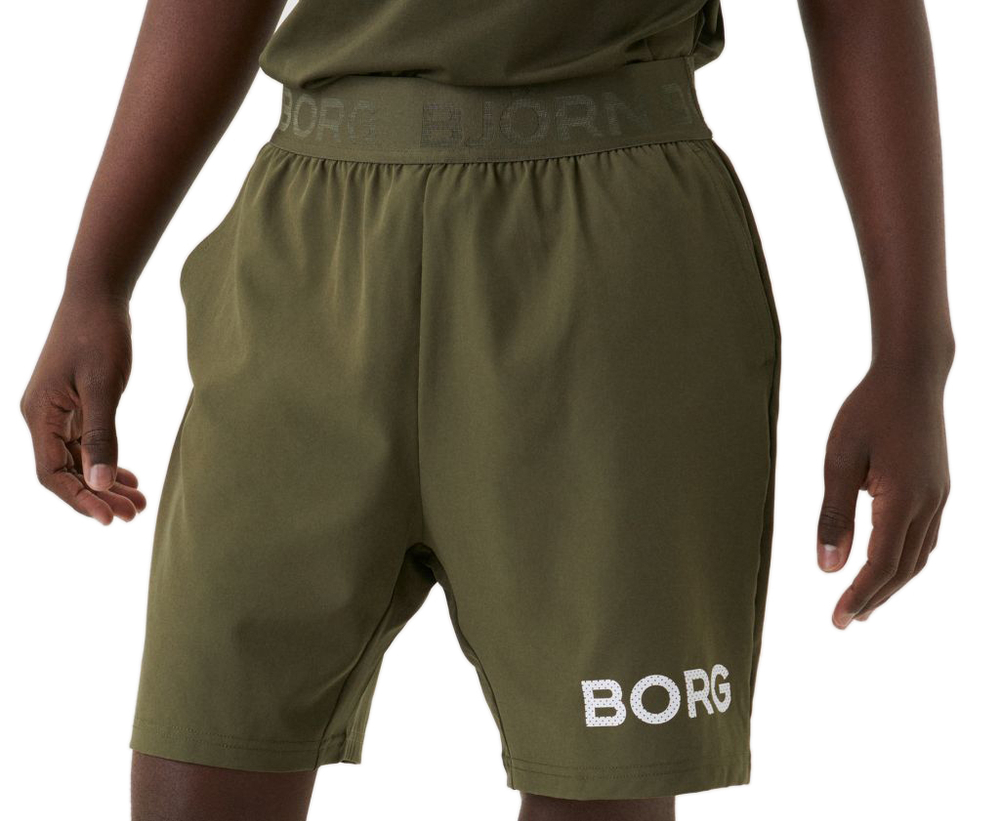 Шорты для мальчика теннисные Björn Borg Shorts - ivy green