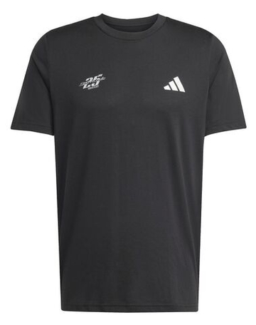 Мужская теннисная футболка Adidas Tennis Graphic - black