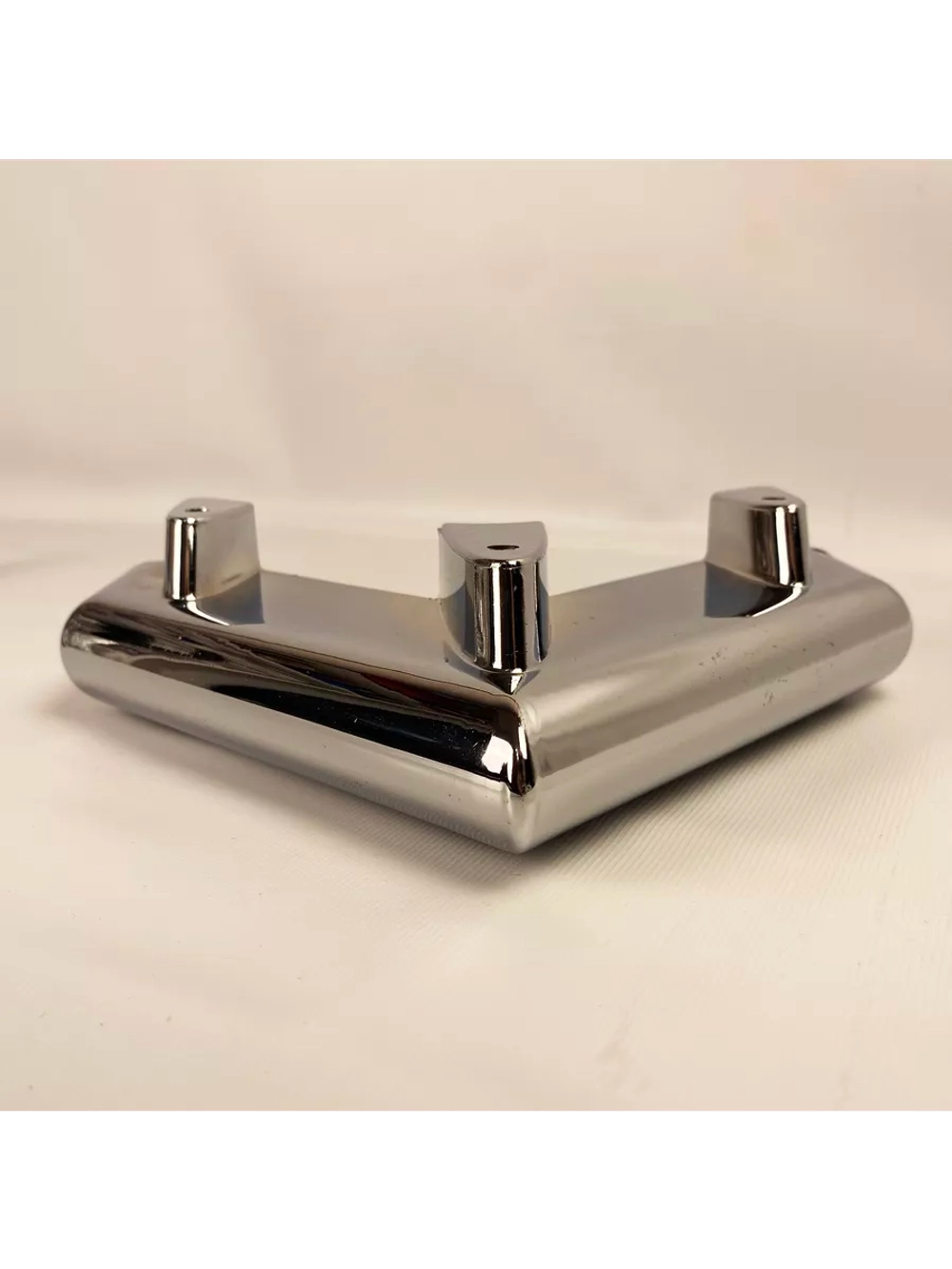 Опора мебельная хромированная H50 угловая, 2 шт