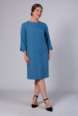 Платье женское 3053ШП, Деним #38Ден053053ШП