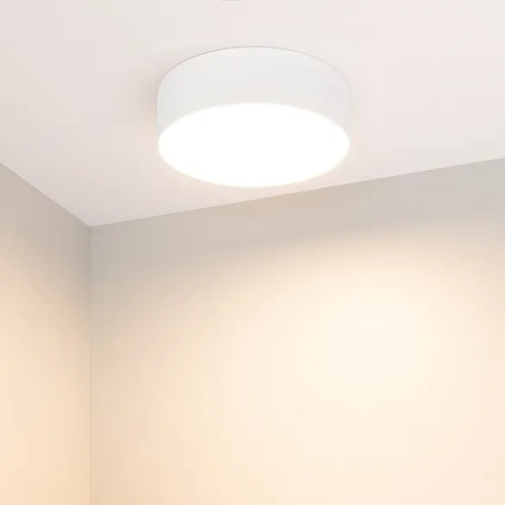 Светильник SP-RONDO-R175-16W Warm3000 (WH, 120 deg, 230V) (Arlight, IP40 Металл, 3 года) 022228(2)