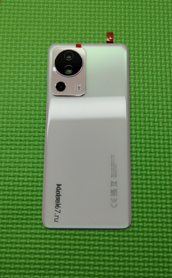 Xiaomi 13 Lite (2210129SG) - Задняя крышка (корпус) в сборе со стеклом камеры (стеклянная) (ORIG-SP)