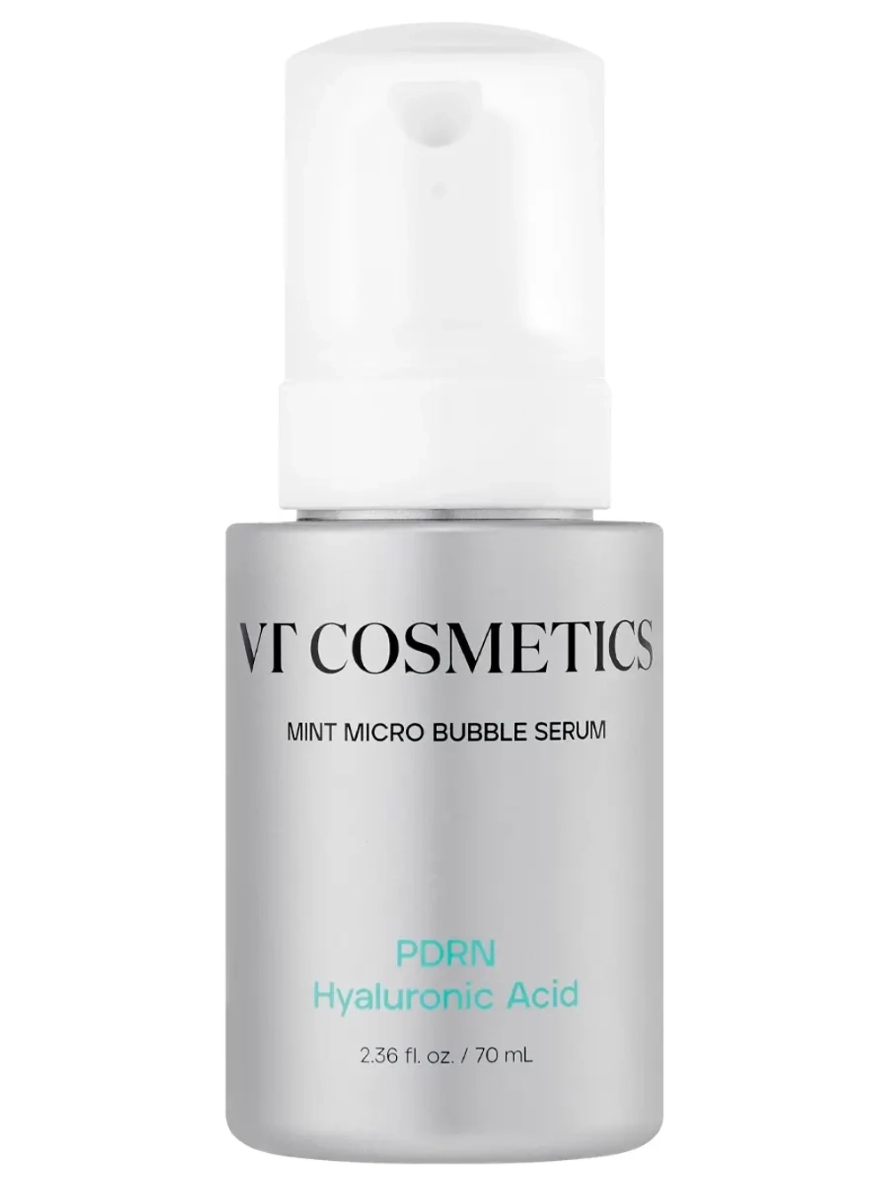 VT Cosmetics Пузырьковая сыворотка с ПДРН и гиалуроновой кислотой PDRN Hyaluronic Mint Micro Bubble Serum 70 мл