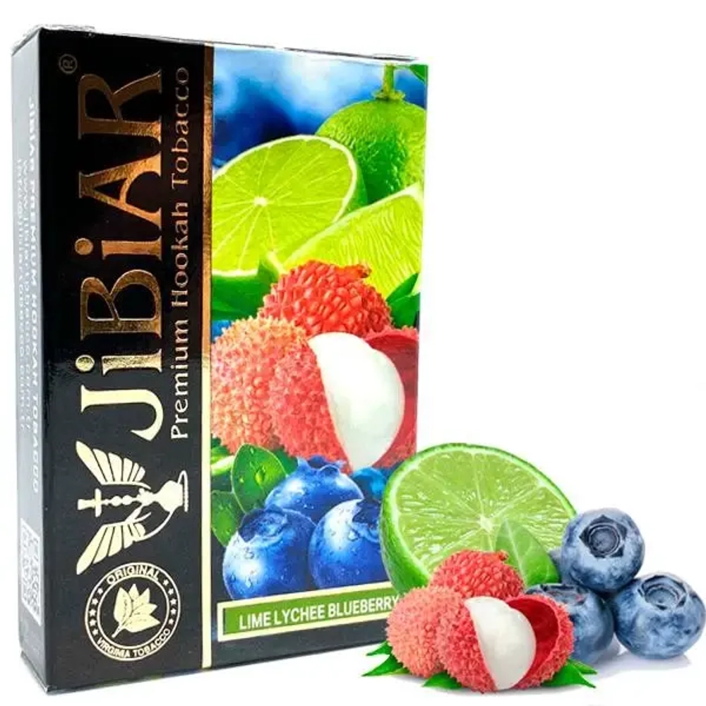 JiBiAR - LIME LYCHEE BLUEBERRY 50g