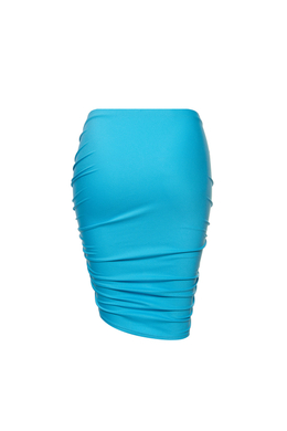 Юбка со сборкой AFINA Azure