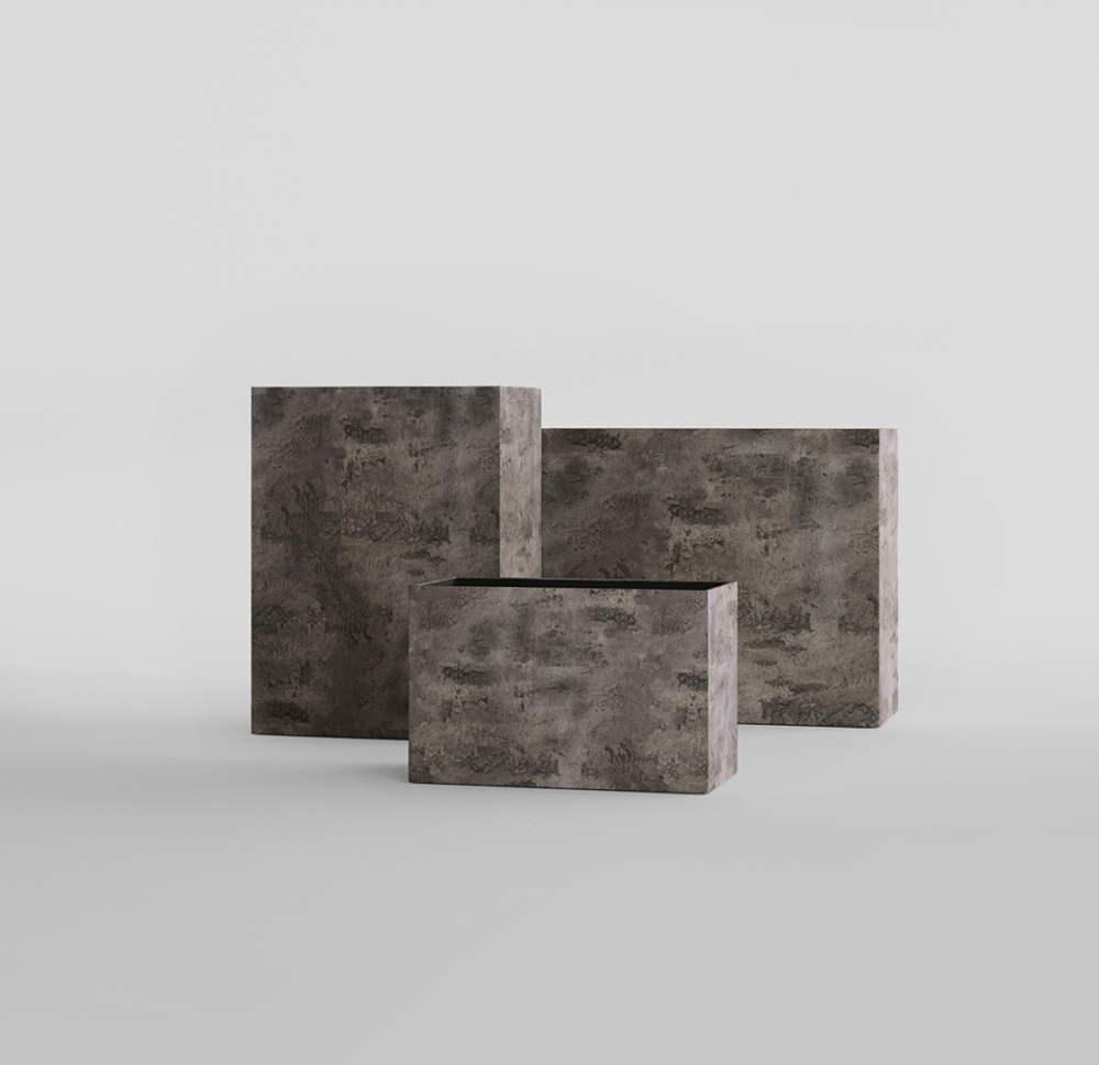 Кашпо, коллекция Concrete, форма DEVIDER