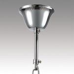 8155/9 CLASSI LN25 хром, металл/стекло Люстра подвесная Е14 9*40W 220V LOLINA