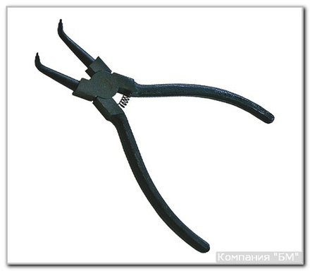 Съемник стопор. колец 160мм загн. разжим БМ