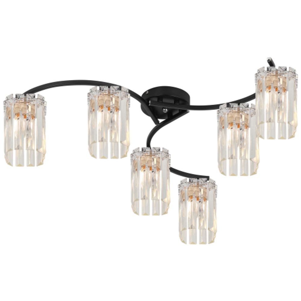 Люстра Rivoli June 1062-306 6хЕ27 60 Вт хрусталь | Rivoli