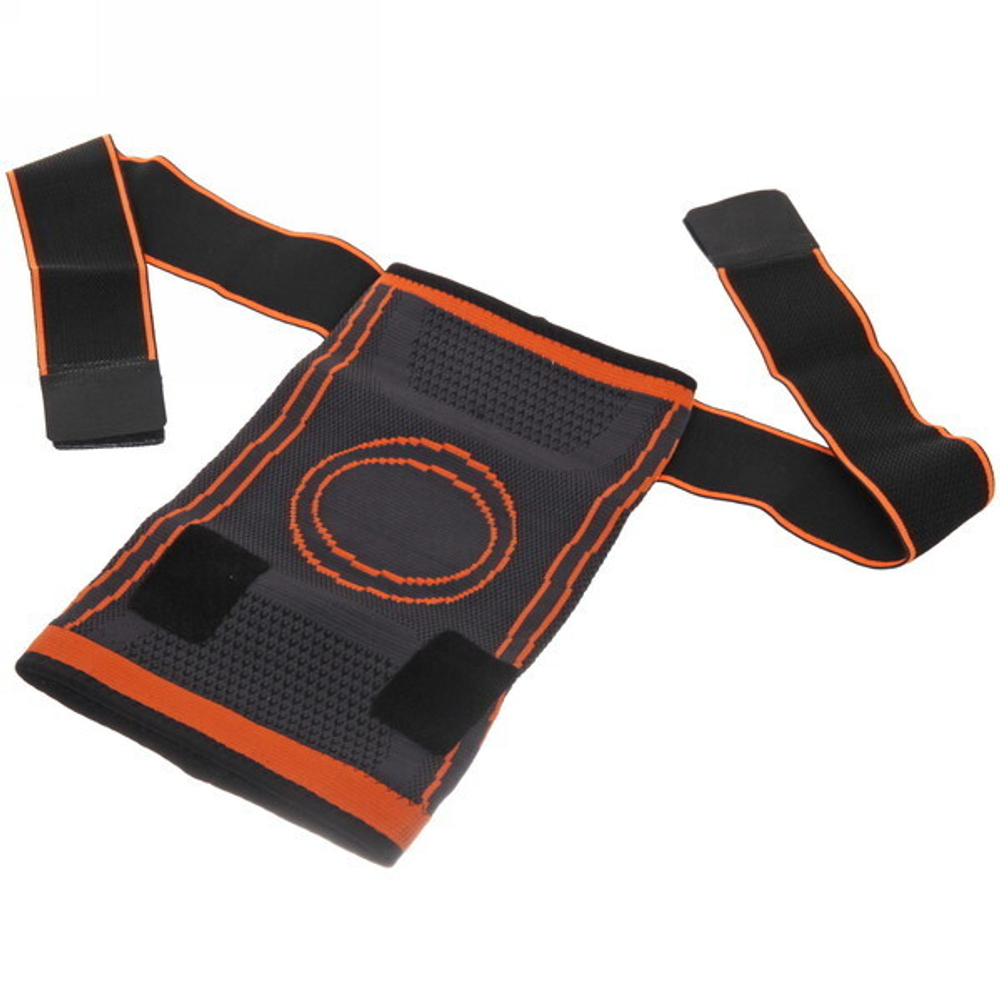 Наколенник спортивный, усиленный BS-7724, размер L, 1 шт (микс цветов)