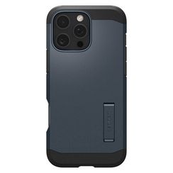 Чехол Spigen Tough Armor для iPhone 16 Pro (ACS08147) темно-синий (Metal Slate)