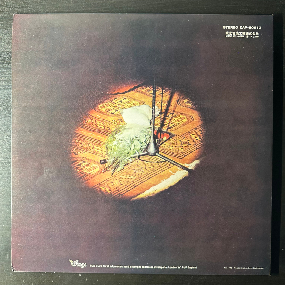 Wings - Red Rose Speedway (Япония 1975г.)