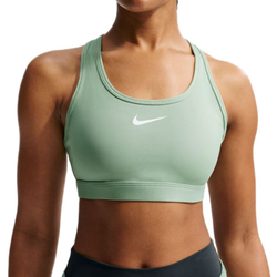 Теннисный бюстгальтер Nike Swoosh Medium Support Non-Padded Sports - steam/white